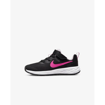 Scarpe sportive nere da bambina Nike Revolution 6 PSV, Brand, SKU s341000304, Immagine 0